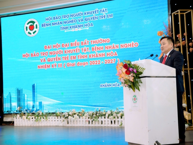 CÔNG TY THNN YAMAMOTO – HUỲNH VINH DỰ LÀ NHÀ TÀI TRỢ CHO HỘI BẢO TRỢ NGƯỜI KHUYẾT TẬT, BỆNH NHÂN NGHÈO VÀ QUYỀN TRẺ EM TỈNH KHÁNH HÒA